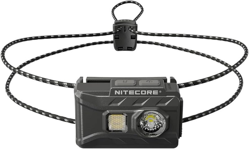 NITECORE NU20 Classic Ultralight Headlamp, 360 Lumen USB-C Rechargeable Lightweight for Backpacking, Camping, Running with Auxilary White and Red Light - Image 2